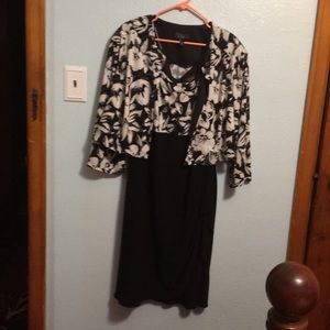 Black jacket dress great for the holidays